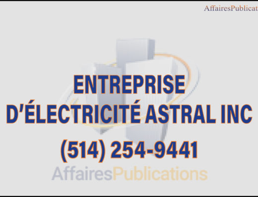 ENTREPRISE D&rsquo;ÉLECTRICITÉ ASTRAL INC