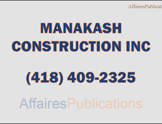 MANAKASH CONSTRUCTION INC