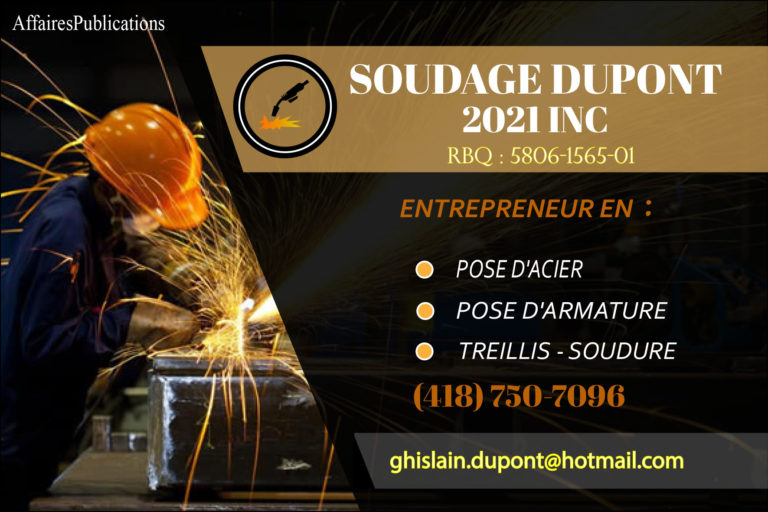 SOUDAGE DUPONT 2021 INC