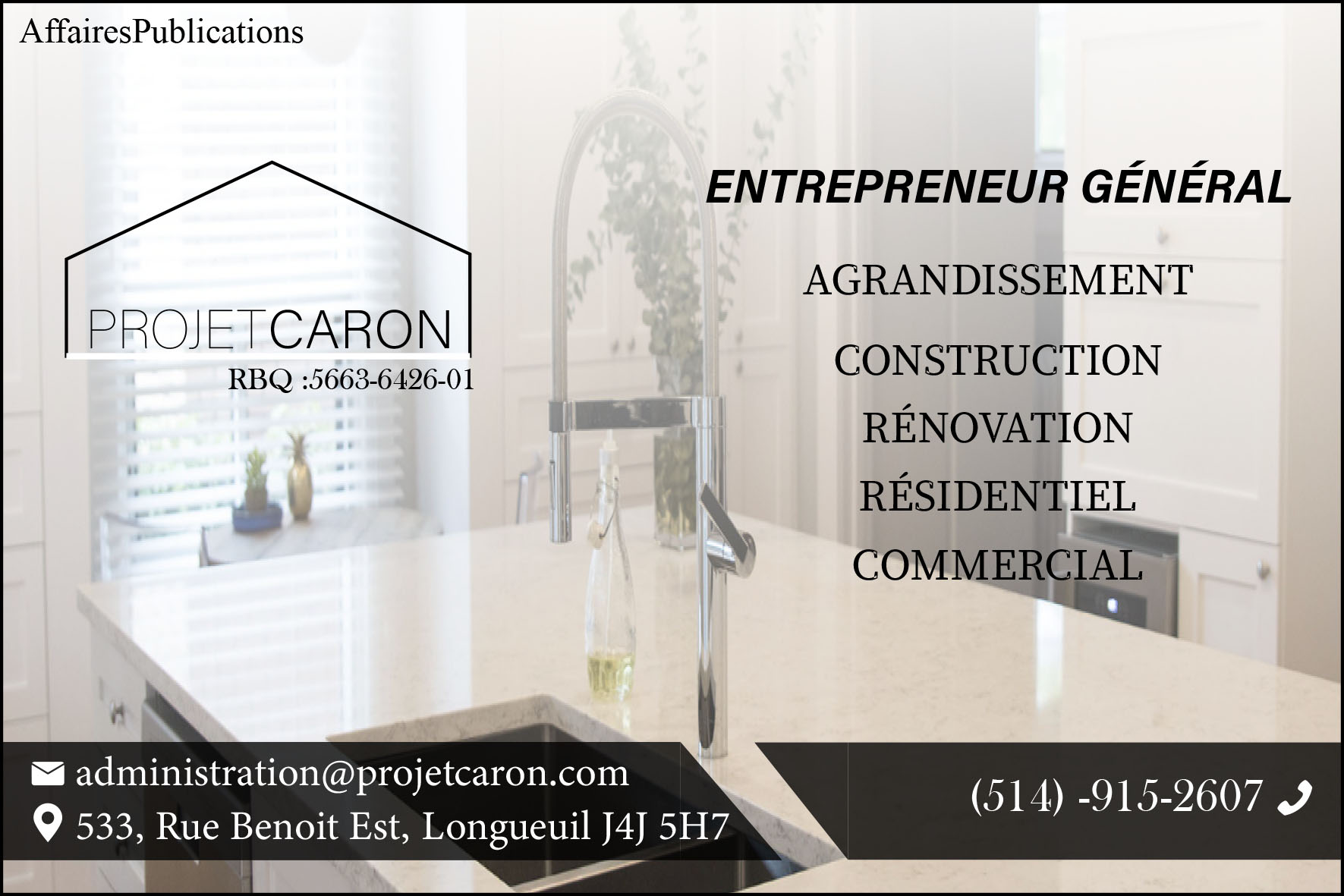 PROJET CARON INC