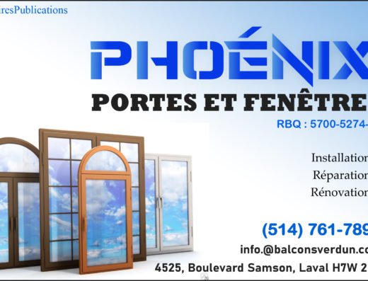 PHOÉNIX PORTES ET FENÊTRES INC