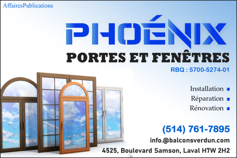 PHOÉNIX PORTES ET FENÊTRES INC