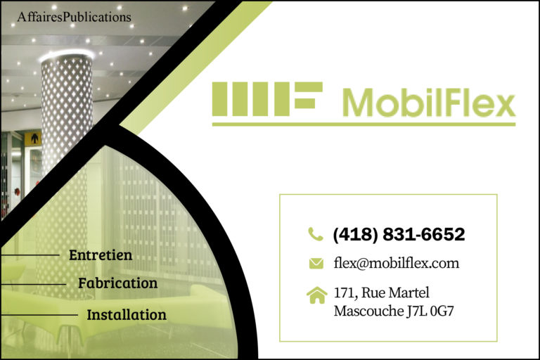 ALUMI-PORTE, MOBILFLEX INSTALLATION 3646084 CANADA