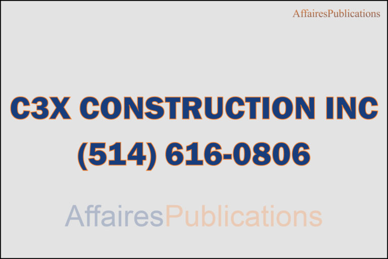 C3X CONSTRUCTION INC