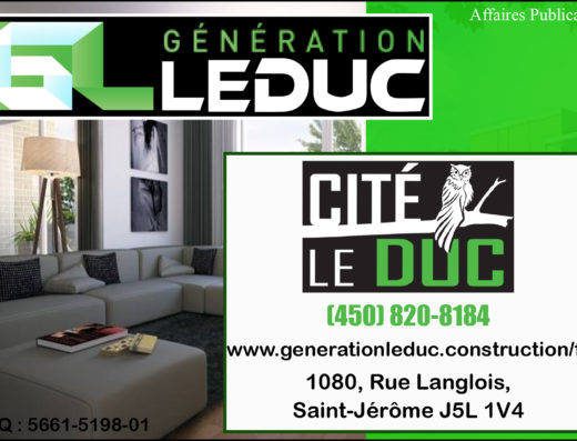 GÉNÉRATION LEDUC CONSTRUCTION