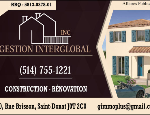 GESTION INTERGLOBAL INC