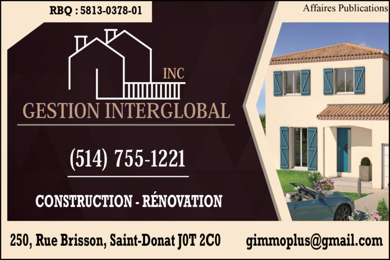GESTION INTERGLOBAL INC