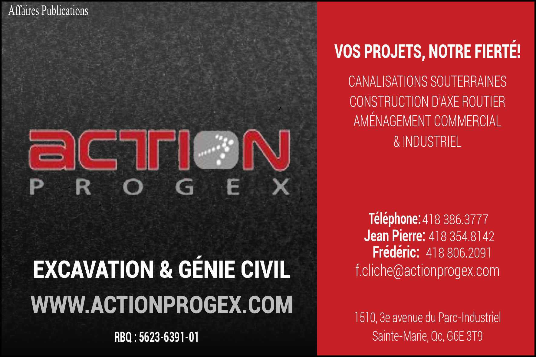 ACTION PROGEX INC