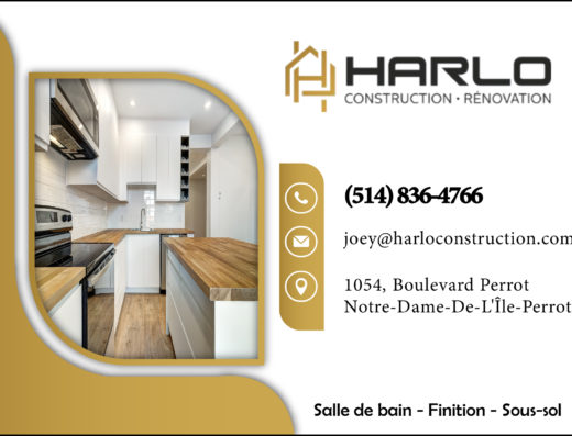 CONSTRUCTION ET RÉNOVATION HARLO INC