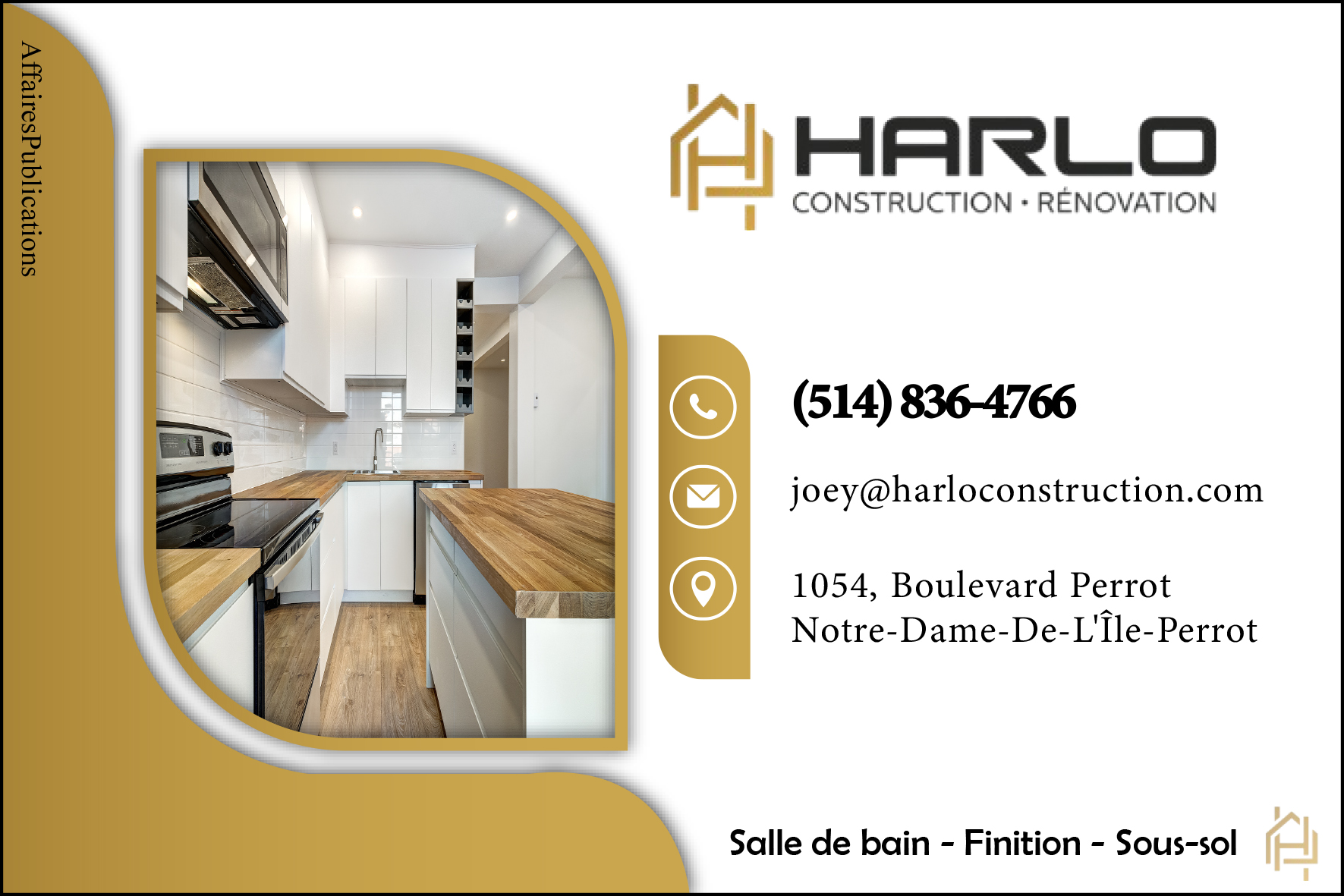 CONSTRUCTION ET RÉNOVATION HARLO INC