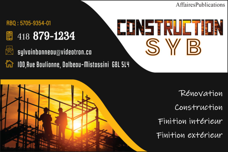 CONSTRUCTION SY.B INC