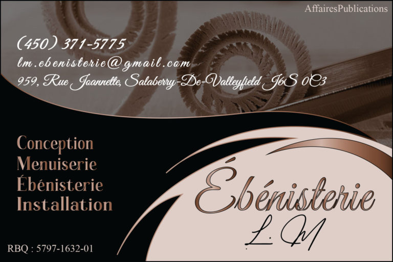 ÉBÉNISTERIE L.M. INC