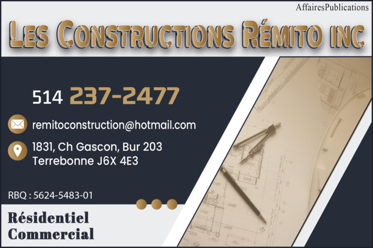 LES CONSTRUCTIONS RÉMITO INC