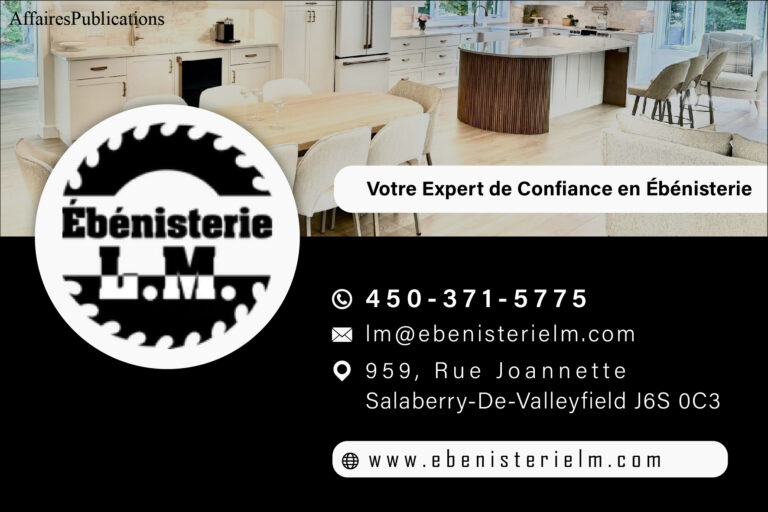 ÉBÉNISTERIE L.M. INC