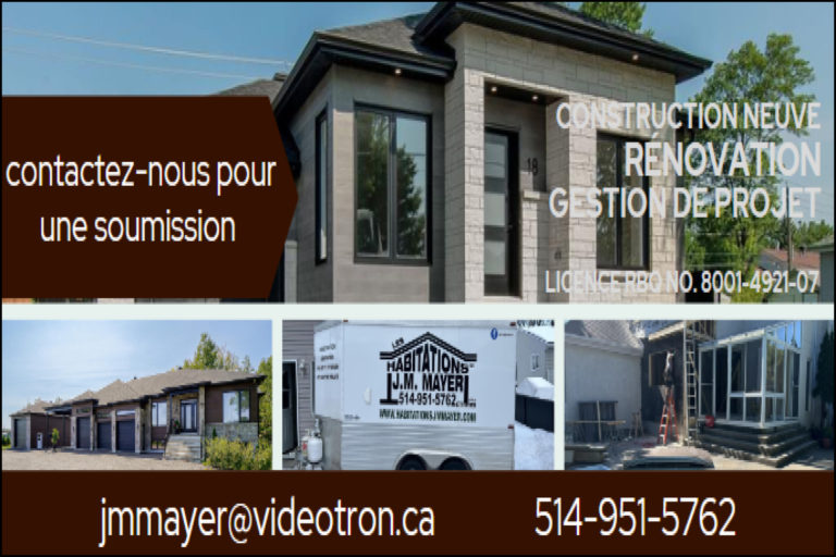 LES HABITATIONS JM<br/>MAYER & FILS INC