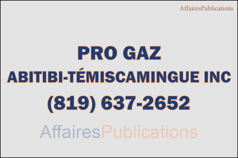 PRO GAZ ABITIBI-TÉMISCAMINGUE