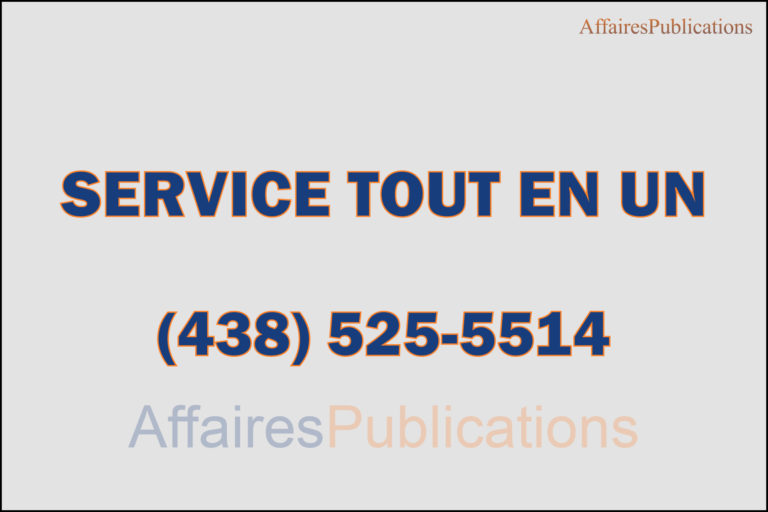 SERVICE TOUT EN UN