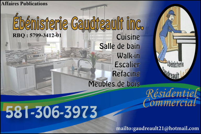 ÉBÉNISTERIE GAUDREAULT INC