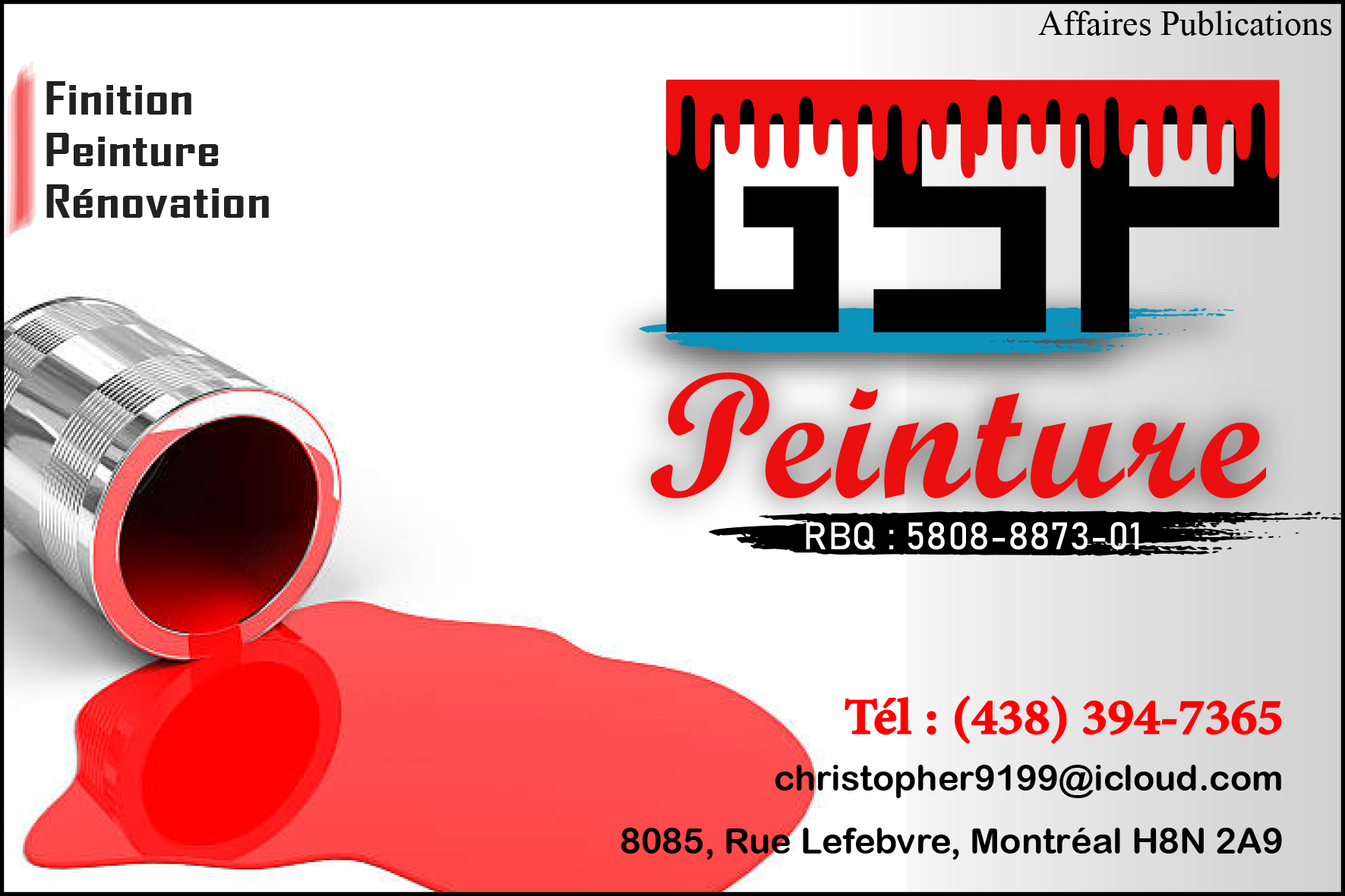 G.S.P PEINTURE INC