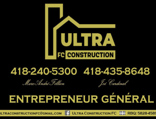 ULTRA CONSTRUCTION <br/> 9483-0593 QUÉBEC INC