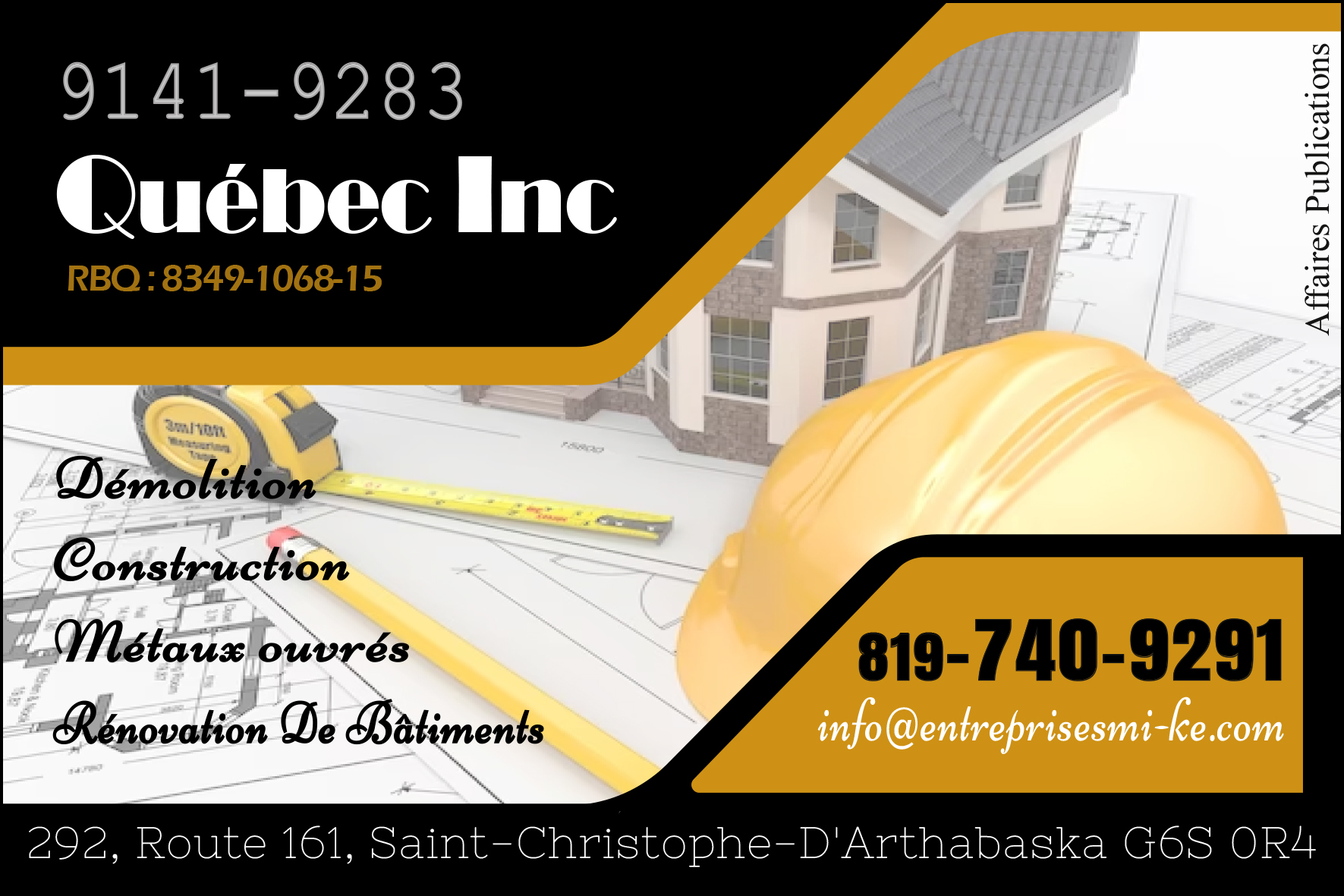 9141-9283 QUÉBEC INC