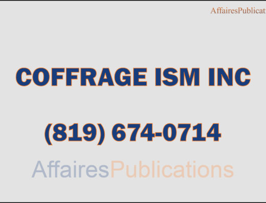COFFRAGE ISM INC