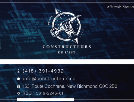 CONSTRUCTEURS DE L&rsquo;EST INC