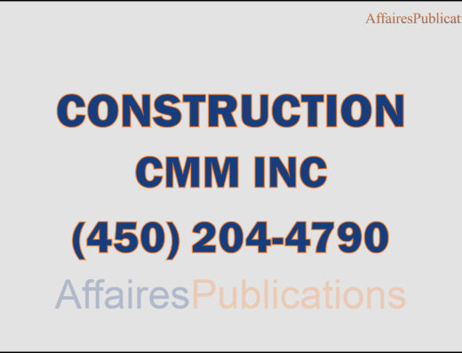 CONSTRUCTION CMM INC