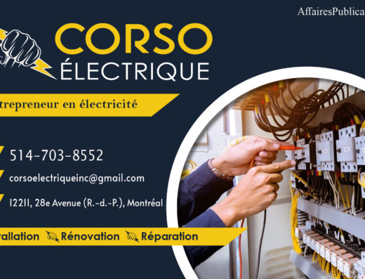 CORSO ÉLECTRIQUE INC