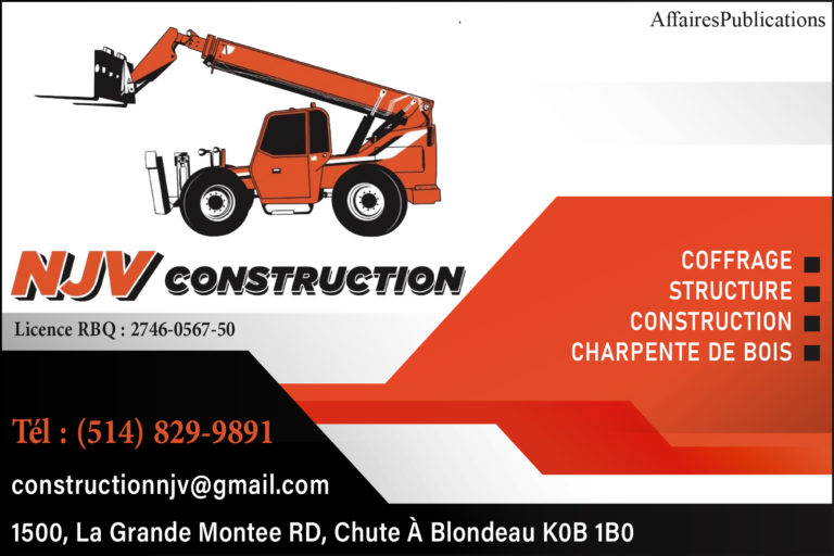 LES CONSTRUCTIONS N.J.V. INC