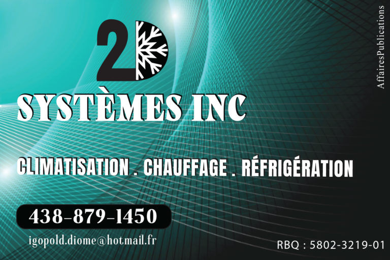 2D SYSTÈMES INC
