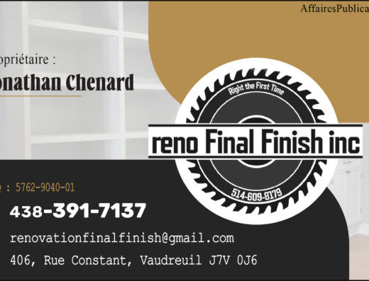RÉNOVATION FINITION FINALE  INC