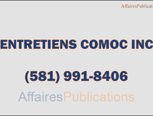 ENTRETIENS COMOC INC