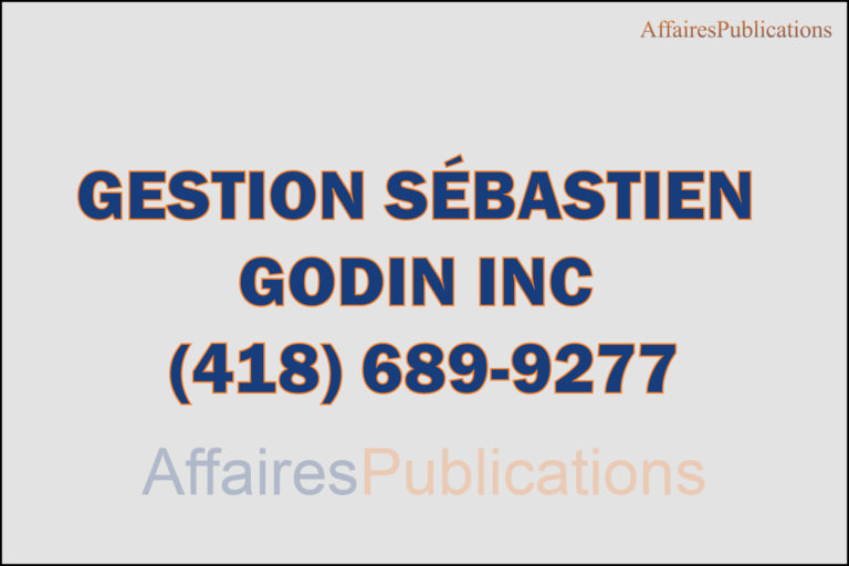 GESTION SÉBASTIEN GODIN INC