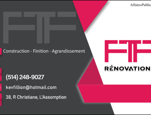 RÉNOVATIONS FTF INC