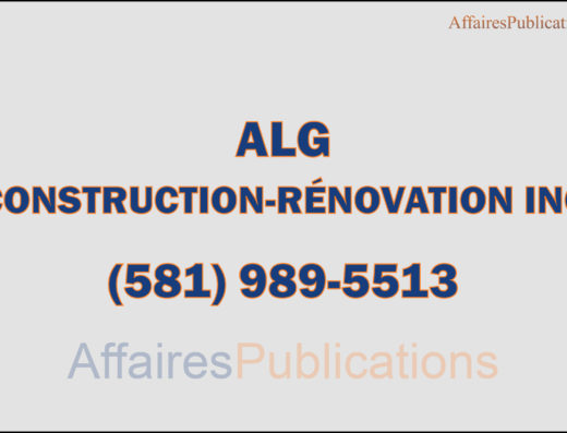 ALG CONSTRUCTION-RÉNOVATION