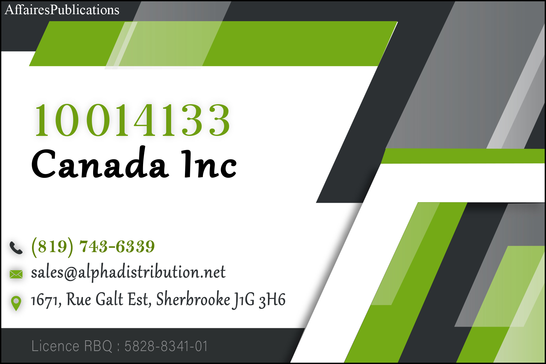 10014133 CANADA INC