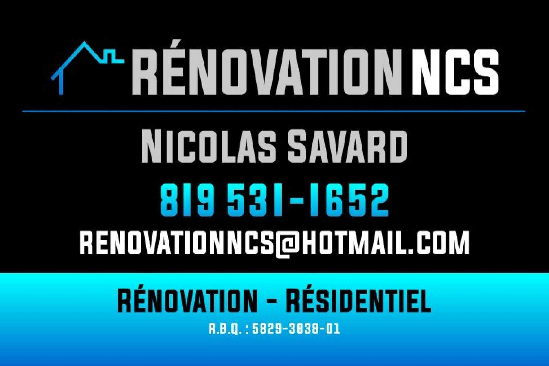 RÉNOVATION NCS INC