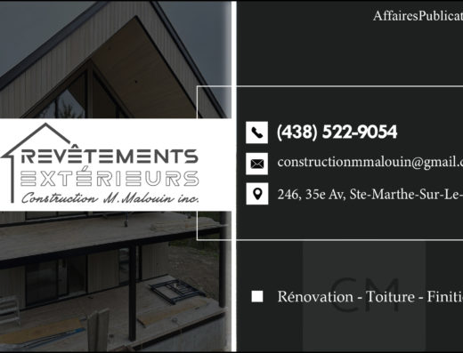 CONSTRUCTION M. MALOUIN INC