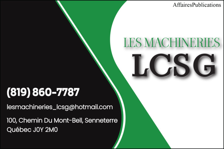 LES MACHINERIES L.C.S.G. INC