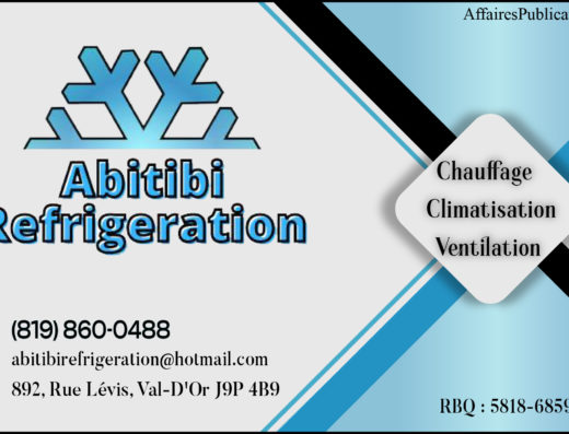 ABITIBI RÉFRIGÉRATION<br/>9466-1915 QUÉBEC INC
