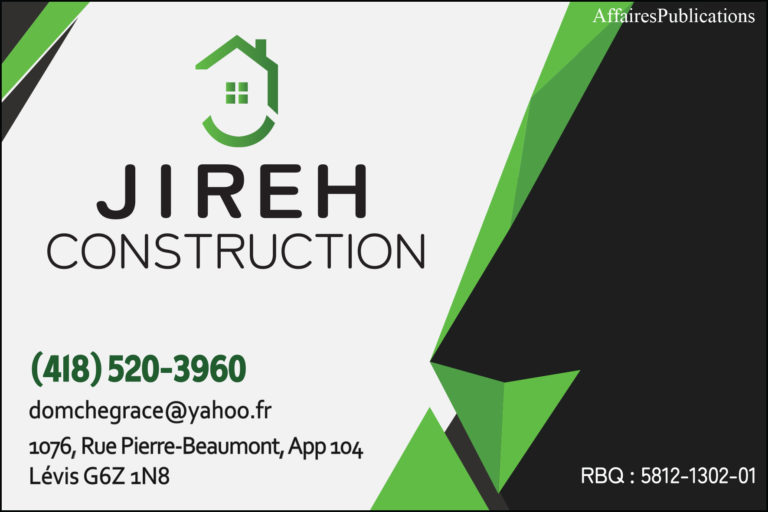 JIREH CONSTRUCTION INC