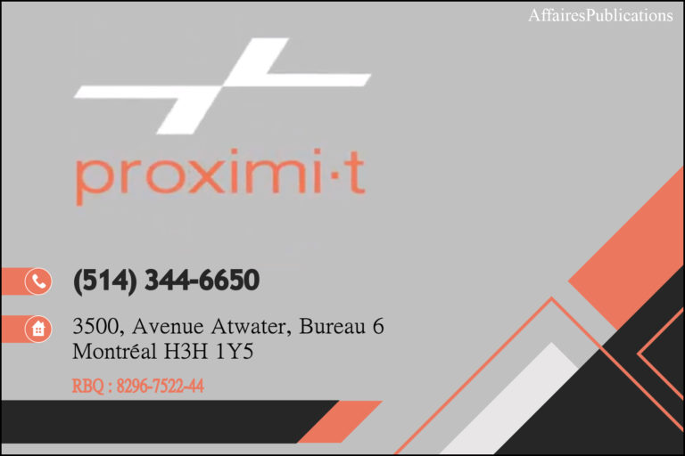 DÉVELOPPEMENTS PROXIMI-T INC