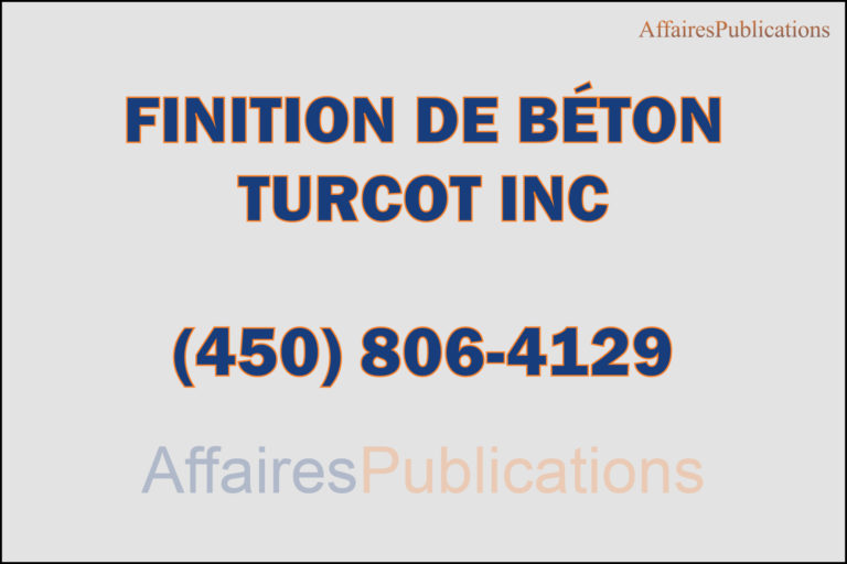 FINITION DE BÉTON TURCOT INC
