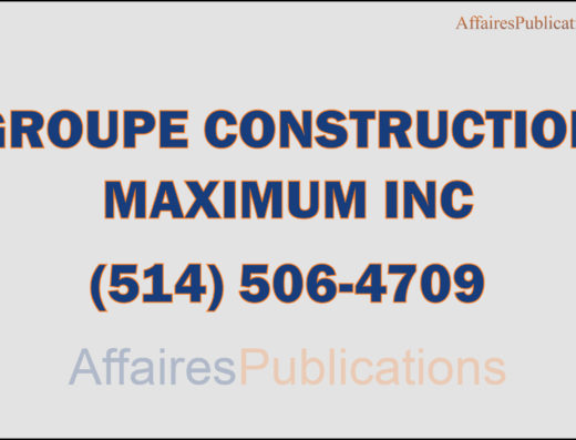 GROUPE CONSTRUCTION<br/>MAXIMUM INC