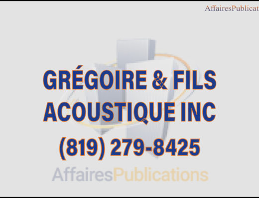 GRÉGOIRE & FILS ACOUSTIQUE INC