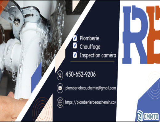 PLOMBERIE RÉJEAN<br/>BEAUCHEMIN & FILS INC