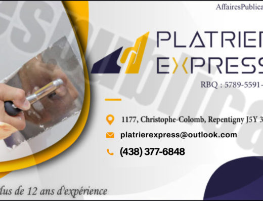 PLÂTRIER EXPRESS INC