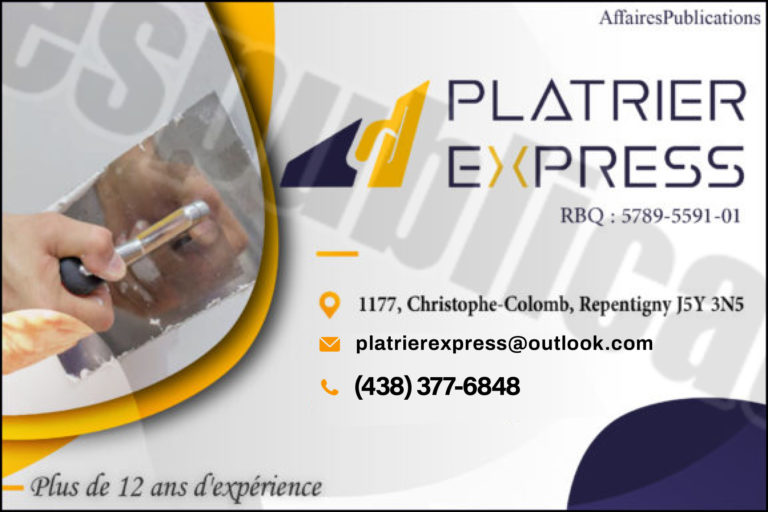 PLÂTRIER EXPRESS INC