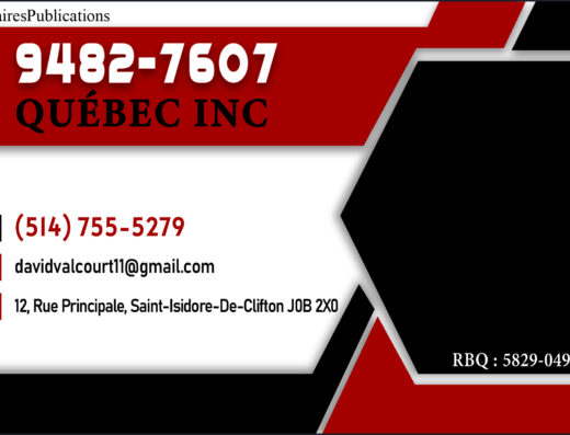 9482-7607 QUÉBEC INC